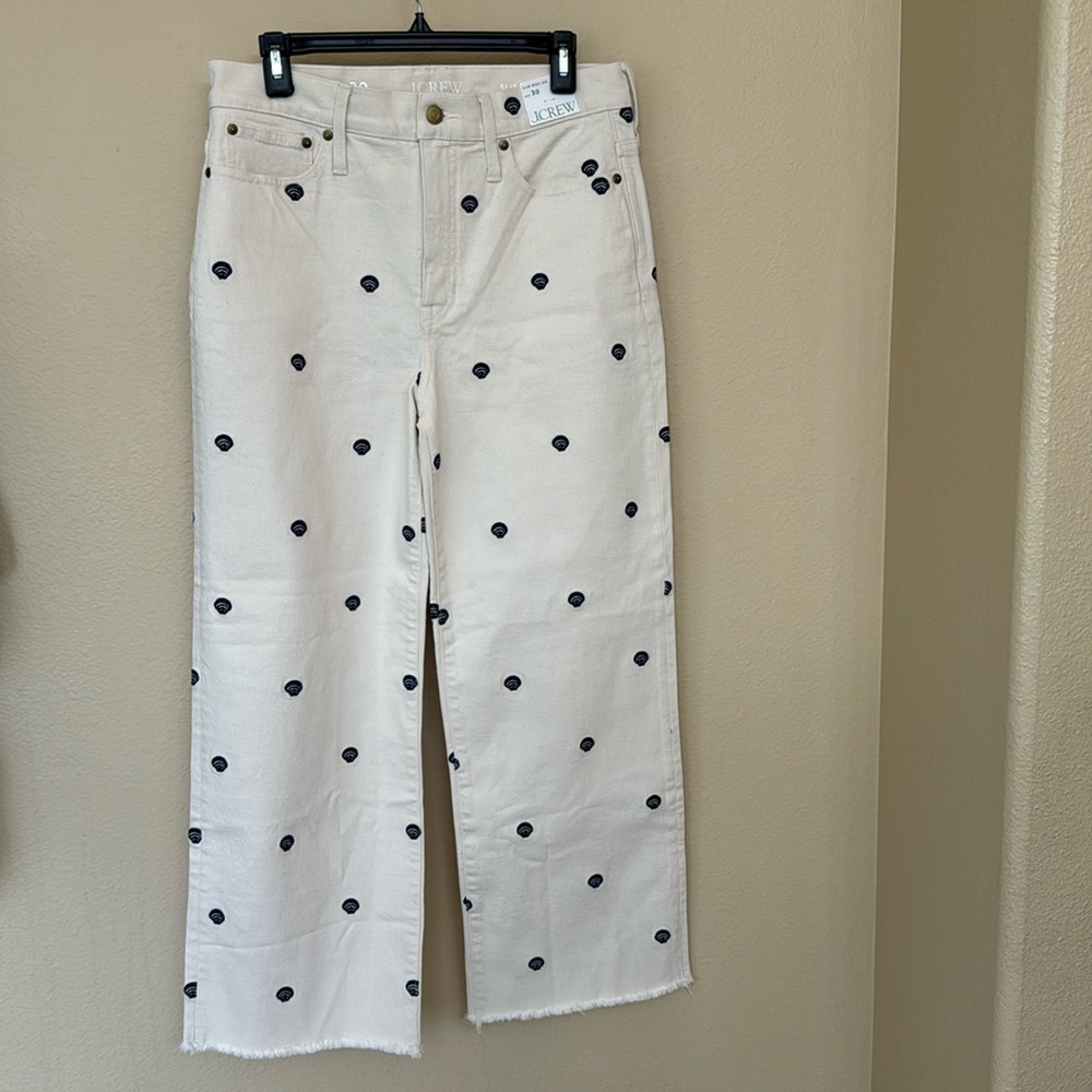 NWT J Crew white Jeans
